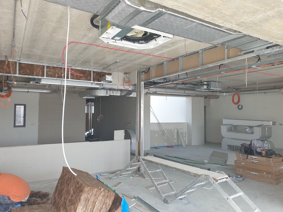 Gypsum Ceiling in Qormi Office