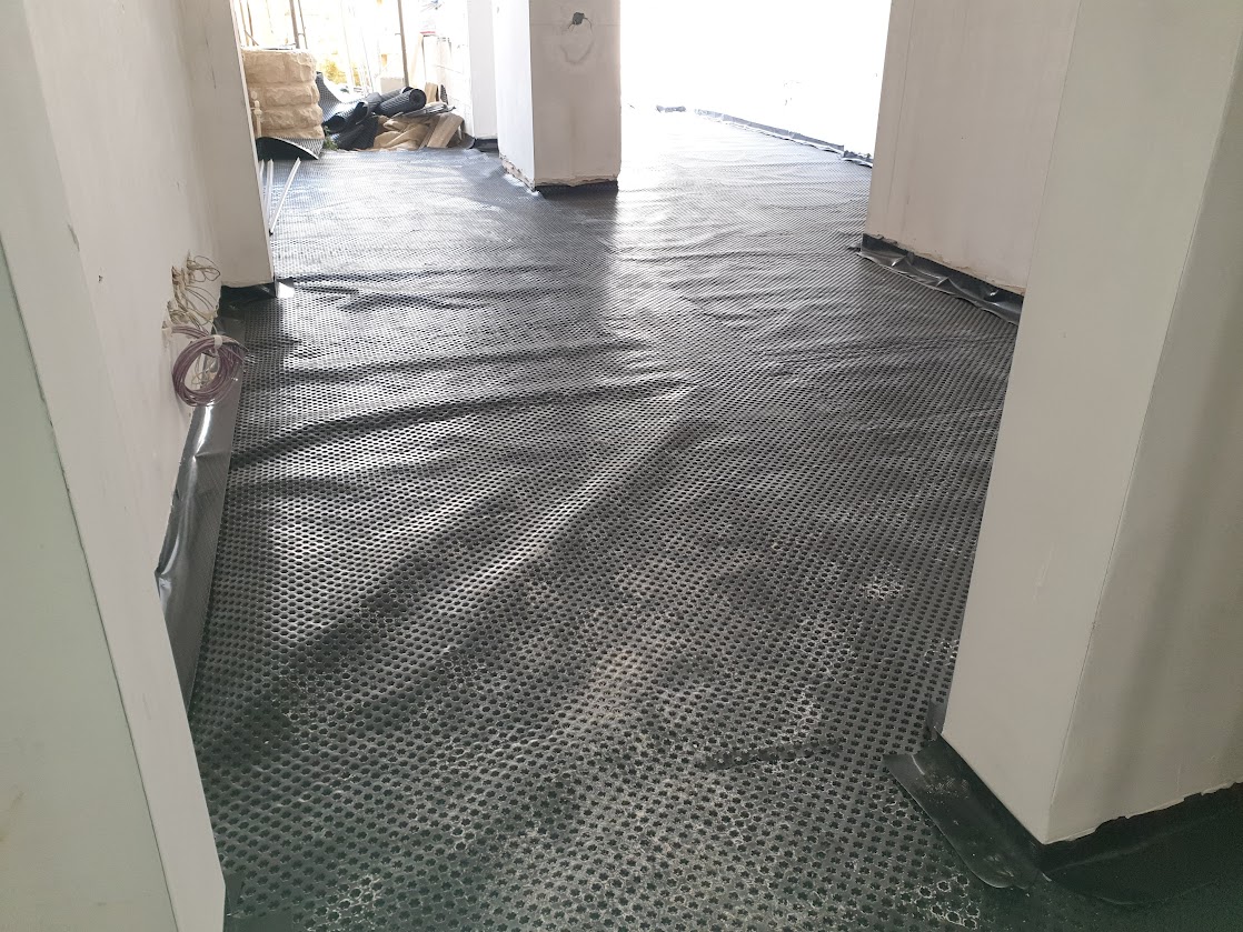 Vapor barrier in Rabat