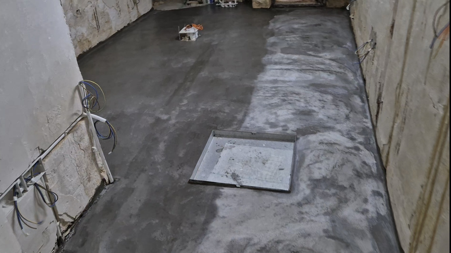 Indoor floor waterproofing